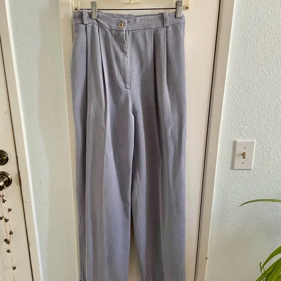 Michael Glasser for Democracy high-waist, pleated trousers, 90s! Classic! - Picture 3 of 9